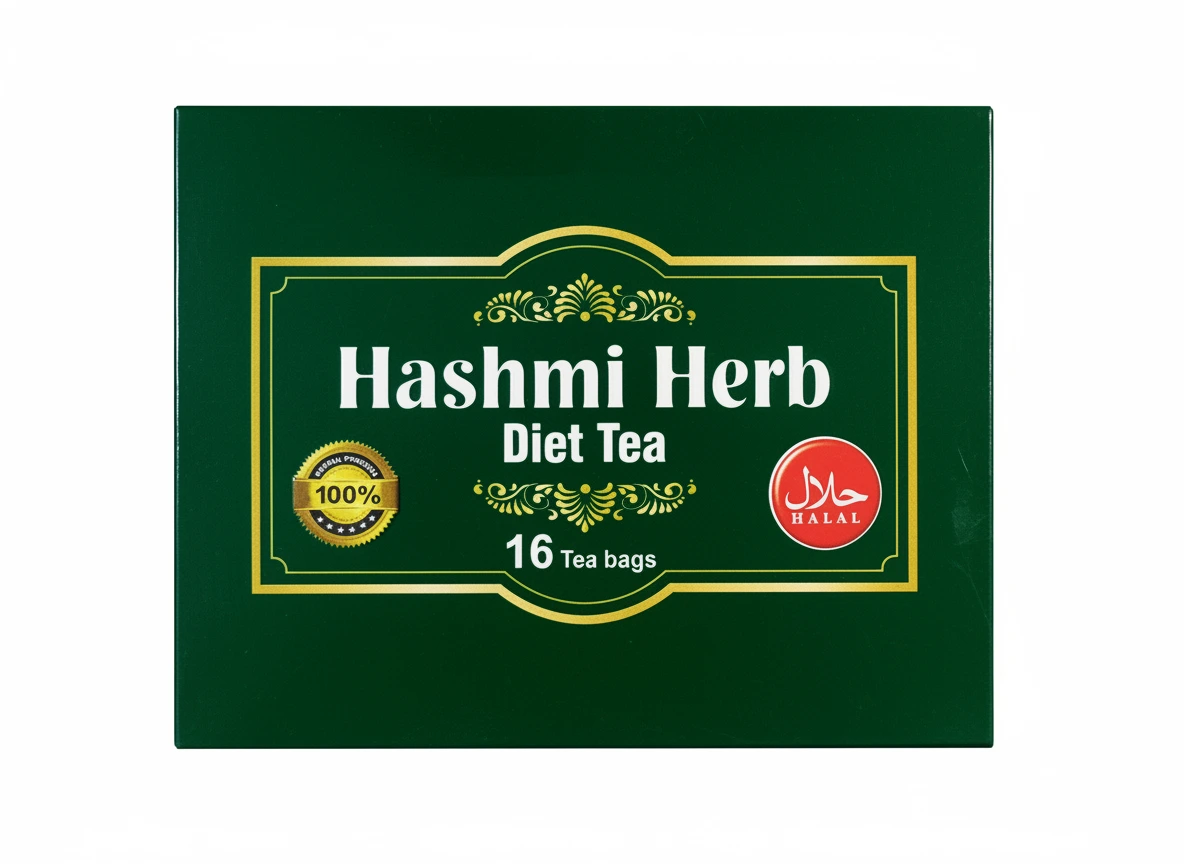 Hashmi Herb Diet Tea - 100% Herbal Weight Loss Tea | Halal & Natural - Image 2